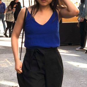 Aritzia Wilfred Free Blue Tank (XS)